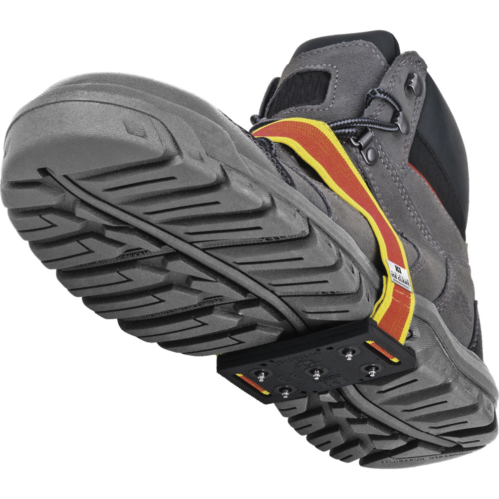 #V8770260-O/S  SureWerx® K1 Series® Mid-Sole Intrinsic Ice Cleat, Low Profile w/ Hi-Viz Strap